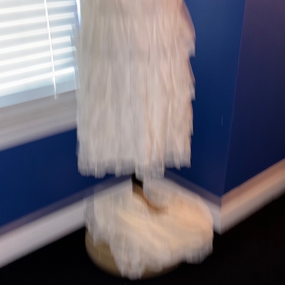 Vintage 1970s Cream Lace Two-Piece Dress | Gunne Sax Style No Size - Picture 14 of 17